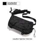 Men’s Nylon Shoulder Bag – Japanese Style Laptop Sling & Messenger Bag - Evallys.com