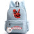 Spider-Man Backpack – Kids School Bag with Rabbit Ears & Travel Design - Evallys.com