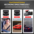Dash Cam Dual Lens 4K UHD Recording Car Camera DVR Night Vision Video Recorder Built-In Wi-Fi Support GPS 24H Parking - Evallys.com