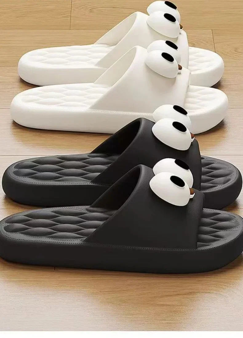 Unisex Summer Slide Sandals – Thick Sole, Non-Slip, Stylish & Soft - Evallys.com