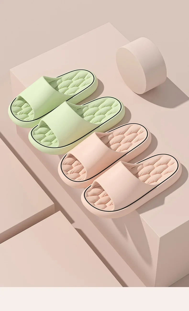 Super Light EVA Slides – Soft Indoor Bathroom Slippers for Men - Evallys.com