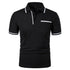 New Men's Short Sleeve Polo Shirts Solid Color Casual T-shirt Summer Trendy Breathable Loose Basic Splice Top Pockets Men Shirts - Evallys.com