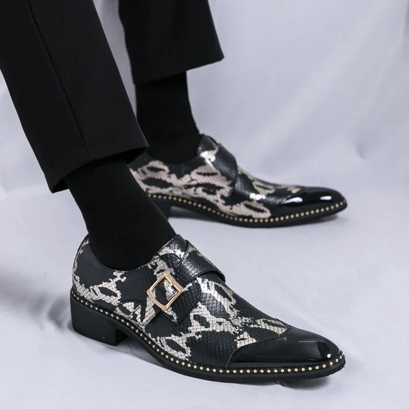 Luxury Men’s Oxford Dress Shoes – Handmade Formal Wedding Leather - Evallys.com