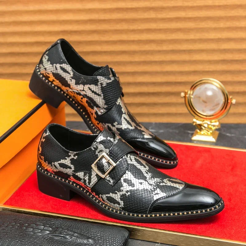 Luxury Men’s Oxford Dress Shoes – Handmade Formal Wedding Leather - Evallys.com