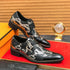 Luxury Men’s Oxford Dress Shoes – Handmade Formal Wedding Leather - Evallys.com