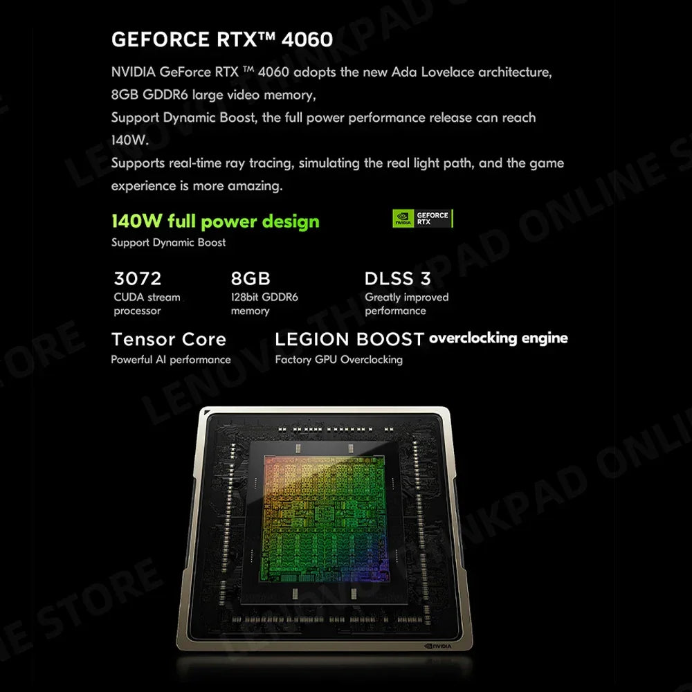 New Lenovo Legion Y9000P Gaming Laptop 13th Intel i9-13900HX/i5-13500HX /32G/1T SSD/NVIDIA RTX 4090/4080 240Hz 16inch Notebook - Evallys.com
