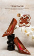 New High Quality Pointed Shoes Business Commuter Women's Shoes Women's High Heels Banquet Party Shoes - Evallys.com
