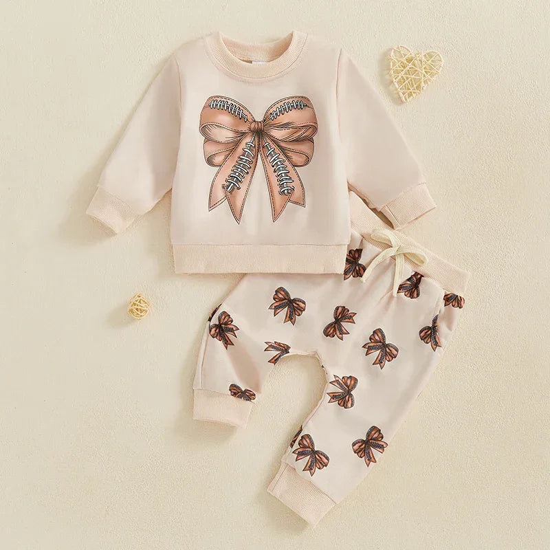 Adorable Toddler Girls Winter Outfits Floral Print Hoodie and Leggings Set Baby Warm 2 Piece Clothing Ensemble - Evallys.com