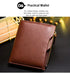 RFID Theft Protect Coin Bag zipper men wallets famous brand mens wallet male money purses Wallets New Design Top Men Wallet - Evallys.com