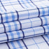 High Quality Men's Plaid Short Sleeve Shirts Business Casual Striped Turn-Down Collar Summer Man Shirt - Evallys.com