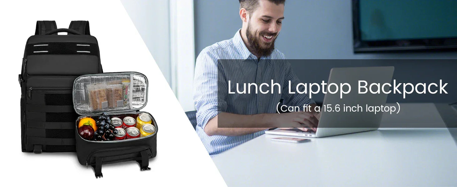 Insulated Laptop Backpack Cooler – Waterproof Picnic & Lunch Bag - Evallys.com