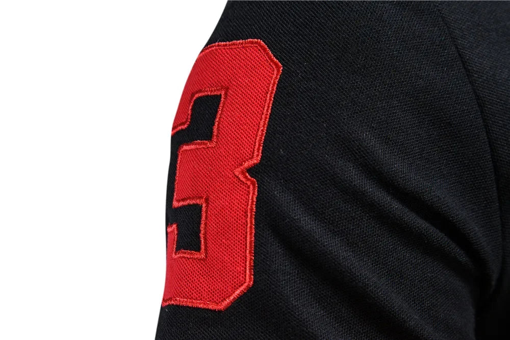 AIOPESON Embroidery 35% Cotton Polo Shirts for Men Casual Solid Color Slim Fit Mens Polos New Summer Fashion Brand Men Clothing - Evallys.com