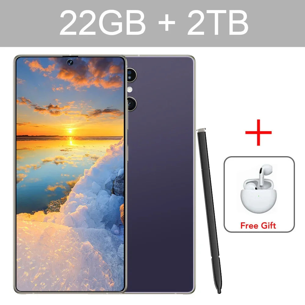 Screen Protectors For SMS 25 Ultra Original Mobile phone 7.3inch HD Android 14 Smartphone Tempered Glass Film For 5G Cell Phones - Evallys.com