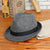 Men's Wool Fedora Hat – Winter Warm Felt Jazz Cap for Parties - Evallys.com