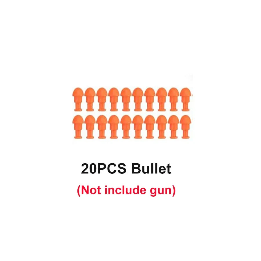 Small Black Toy Gun Mini PPQ Continuous Firing Shell Throwing Gun Model Soft Bullet Launcher BlowBack Airsoft Pistol for Kids - Evallys.com
