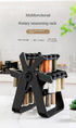 Rotating Spice Rack Organizer Spinning Spice Organizer With 18 Jars Revolving Spice Rack Shelf For Kitchen Counter Organization