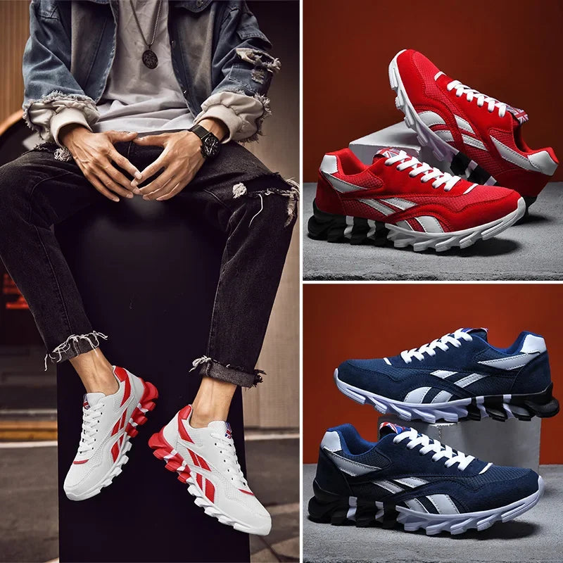 Unisex Running Shoes – Breathable Anti-Slip Casual Sneakers for Walking - Evallys.com