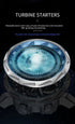 FEICE 2025 new double-sided skeleton trend men's automatic mechanical watch luminous waterproof-FM511 - Evallys.com