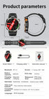 1.7-Inch Display 600mAh Large Battery Outdoor Smartwatch with Sport mode Heart Rate Bluetooth Call Smart Watch For Men 2025 NEW - Evallys.com