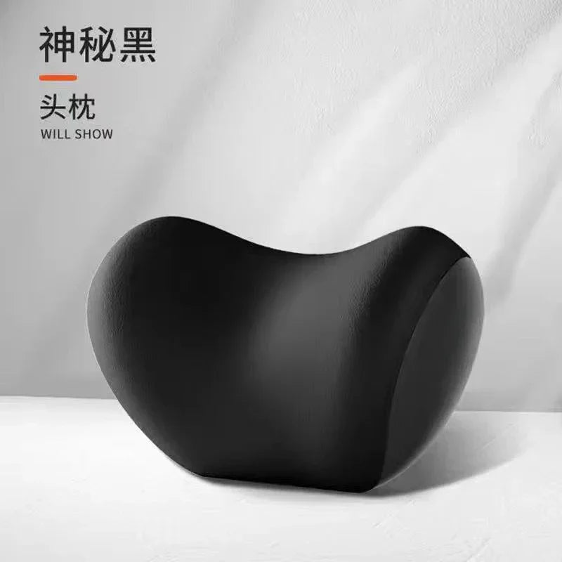 Car Headrest/Lumbar Support Car Neck Pillow Waist Cushion Driver Seat Backrest Car Cushion Driving Lumbar Support Waist Support - Evallys.com