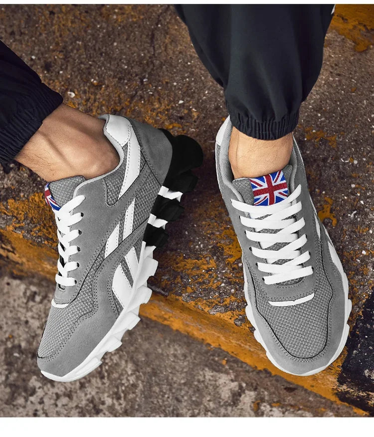 Unisex Running Shoes – Breathable Anti-Slip Casual Sneakers for Walking - Evallys.com