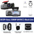 Dash Cam Dual Lens 4K UHD Recording Car Camera DVR Night Vision Video Recorder Built-In Wi-Fi Support GPS 24H Parking - Evallys.com