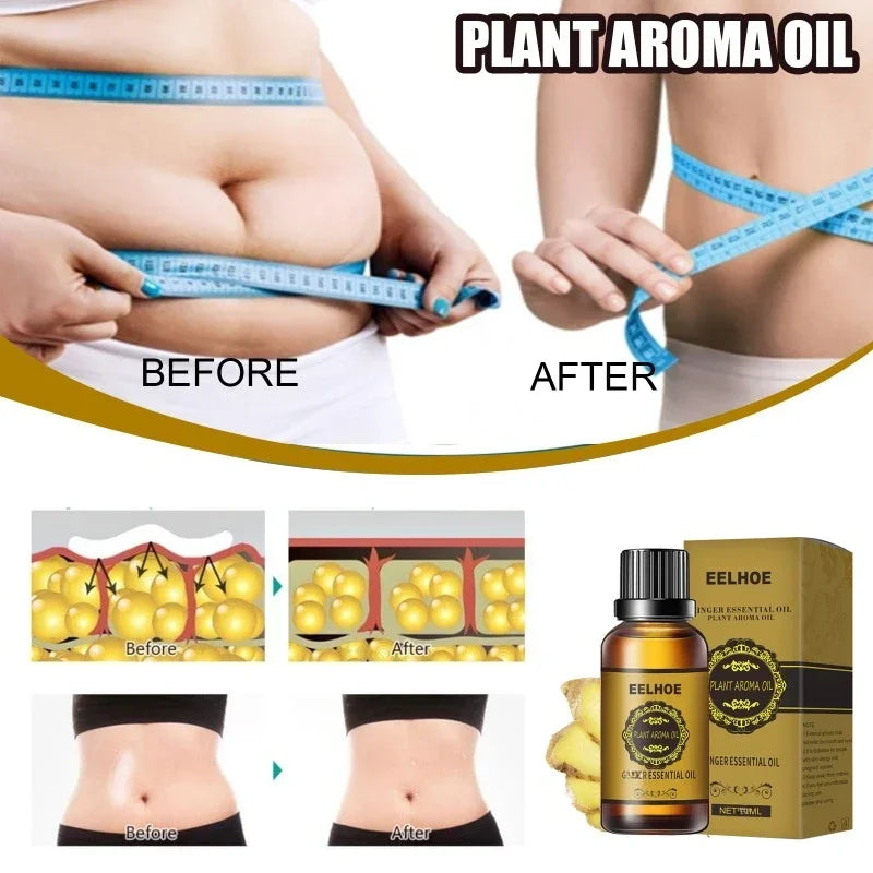 10ml Firming Slimming Essential Oil Lymphatic Drainage Therapy Anti Aging Promote Metabolism Full Body Slim shaping Massage Oils - Evallys.com