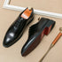 Luxury Men’s Leather Oxford Shoes – Formal Wedding & Office Footwear - Evallys.com