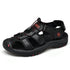 Men’s Genuine Leather Summer Sandals – Casual Outdoor Beach Shoes - Evallys.com