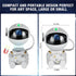 Star Projector Galaxy Night Light Astronaut Space Projector Starry Nebula Ceiling LED Lamp for Bedroom Home Decorative kids gift - Evallys.com