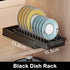 Kitchen Pull Out Dish Racks With Drainboard Drawer Storage Sliding Mesh Cabinet Basket for Accessorie Pull Out Cabinet Organizer