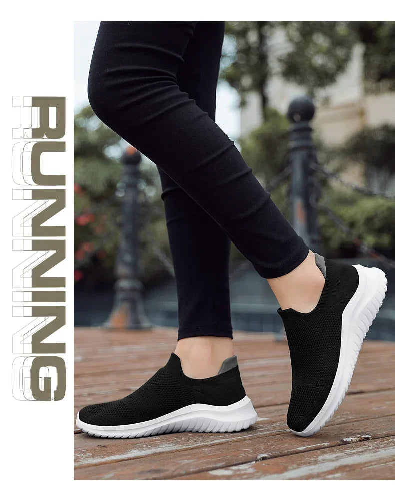 2023 Unisex High Canvas Sneakers – Durable White Slip-On Shoes - Evallys.com