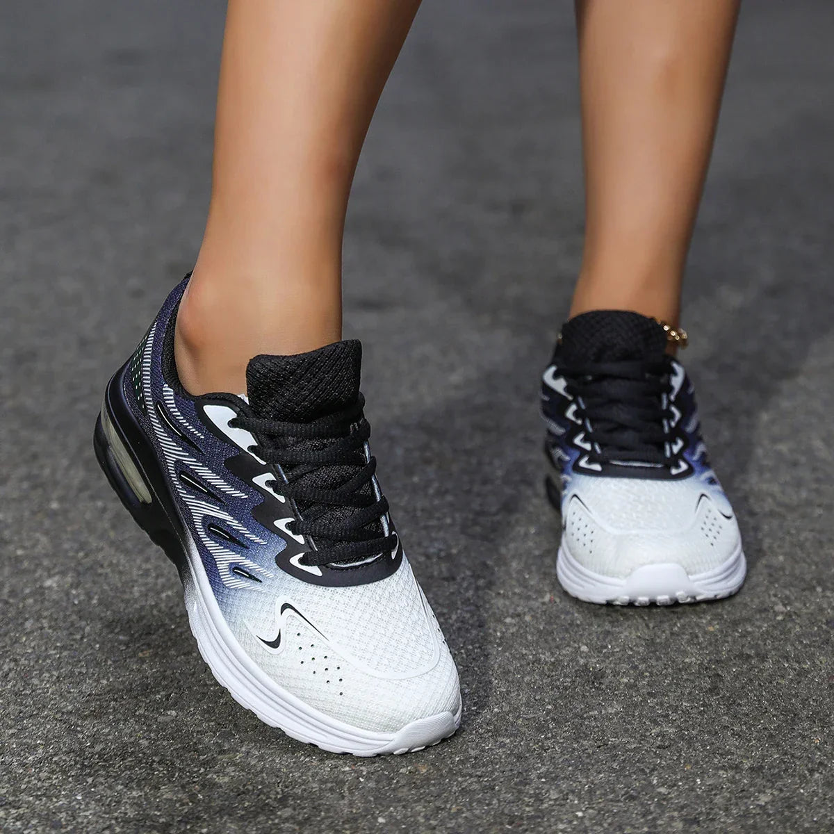 Sneakers for Women Orthopedic Sneakers Walking Shoes for Women, Lightweight Casual Tennis Sneakers Air Running Shoes - Evallys.com