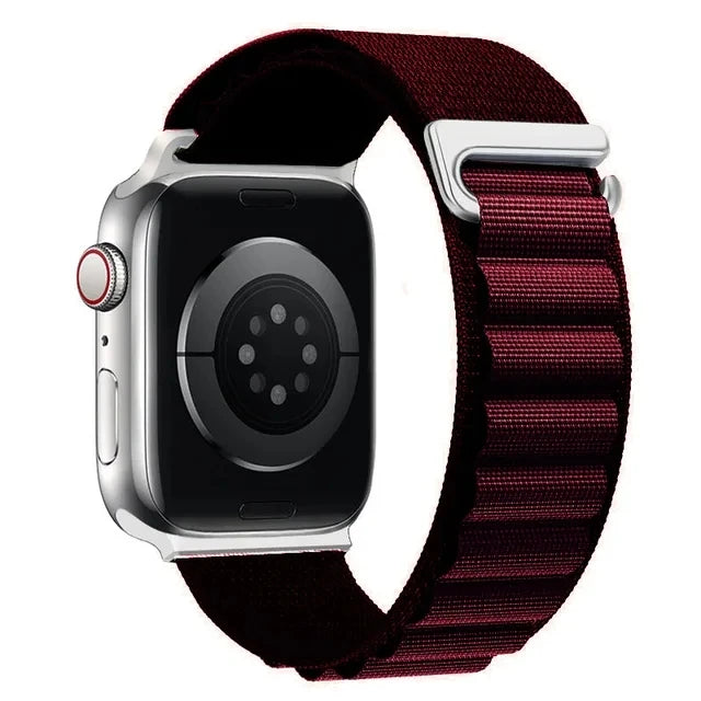 Alpine Loop Strap for Apple Watch Band Ultra 2 49mm 46mm 44mm 40mm 45mm 41mm 42mm 38mm Nylon Bracelet iWatch 10 9 8 7 6 SE Band - Evallys.com # #