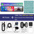 11.26" 4K 2160P Car Dvr Carplay Android Auto Dash Cam GPS WIFI BT FM Stream Rear View Mirror Dashcam Dvrs Camera Drive Recorder - Evallys.com