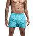 Mens Swim Trunks with Mesh Lining Side Pockets Solid Beach Shorts Quick Dry Lightweight Drawstring Board Shorts Summer Swimwear - Evallys.com
