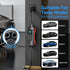 Khons EV Charger Level2 EV Charger 220V 7kW 32A Connector NEMA 14-50 Plug 16FT TPU Cable  WIFI/APP For Models 3/Y/S/X