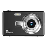 4K HD 1080P Digital Camera 96MP Autofocus Vlogging Camera 2.4 Inch IPS Screen Portable Vlogging Camera for Kids Adults Beginners - Evallys.com