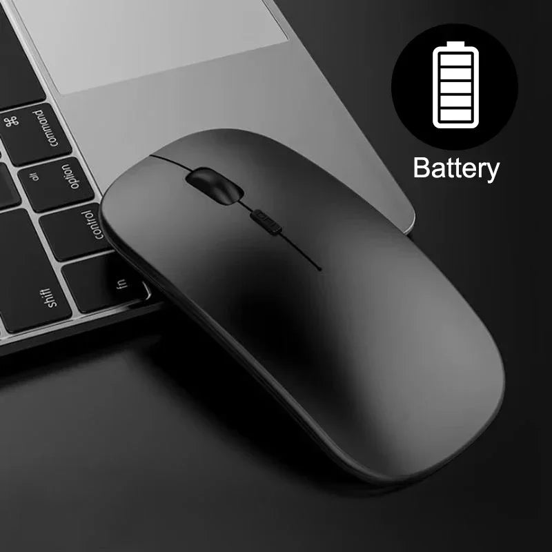 2.4Ghz Wireless Gaming Mouse Single Mode Battery Mouse With USB Receiver For PC Laptop Notebook Adjustable DPI Home&Office Mice - Evallys.com