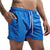 Mens Swim Trunks with Mesh Lining Side Pockets Solid Beach Shorts Quick Dry Lightweight Drawstring Board Shorts Summer Swimwear - Evallys.com