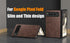 PU Leather Case for Google Pixel Fold 5G simply Business style Hard PC with PU 2in1 material - Evallys.com