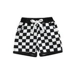 2022-05-04 Lioraitiin 0-3Years Toddler Baby Boys Shorts with Checkerboard Elastic Plaid Printed Pant Clothing - Evallys.com