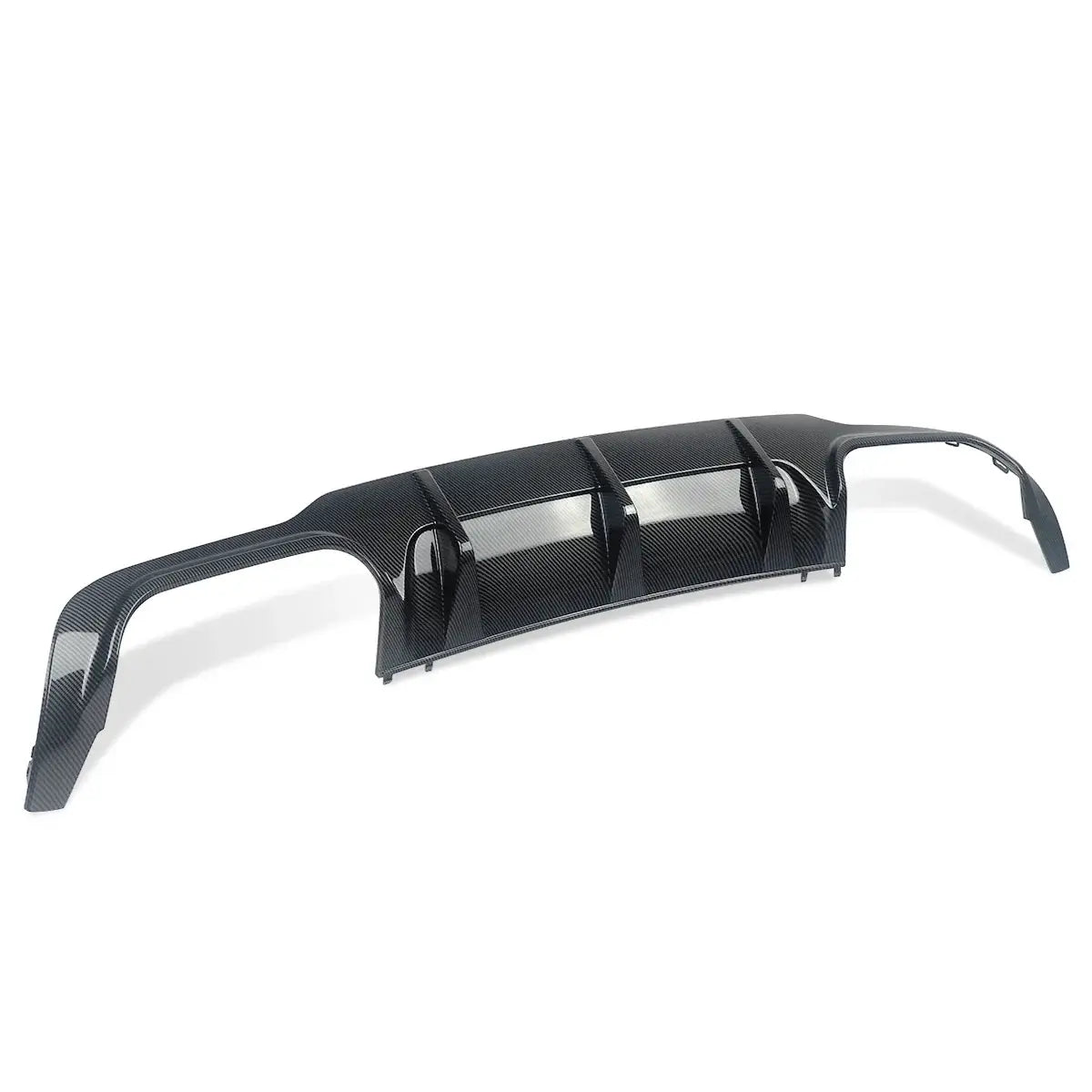 Carbon Fiber Look AMG Style Rear Diffuser For Mercedes W204 C250 C300 C350 12-14