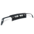 Carbon Fiber Look AMG Style Rear Diffuser For Mercedes W204 C250 C300 C350 12-14