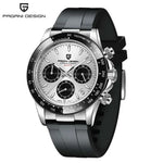 40mm New V2 PAGANI DESIGN Men's Quartz Watches Sapphire Retro Chronograph Stainless Steel Waterproof Watch Men Relogio Masculino - Evallys.com
