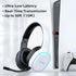 Kofire UG-05 Gaming Headphones 2.4G BT5.0 Wireless Headset With Mic RBG Light Vibration Bluetooth Earphone For PS4 PS5 PC Switch - Evallys.com