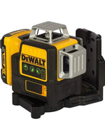2025 Dewalt DW089LG 3 Sides*360 Degree Vertical 12V Lithium Battery 12 Lines Laser 360 Level Horizontal Green Meter Outdoor - Evallys.com