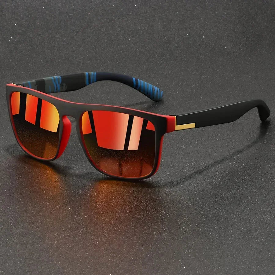 Fashion Vintage Square Sunglasses Men Women Fishing Driving Man Luxury Brand Designer Sun Glasses Retro Eyewear UV400 Gafas - Evallys.com