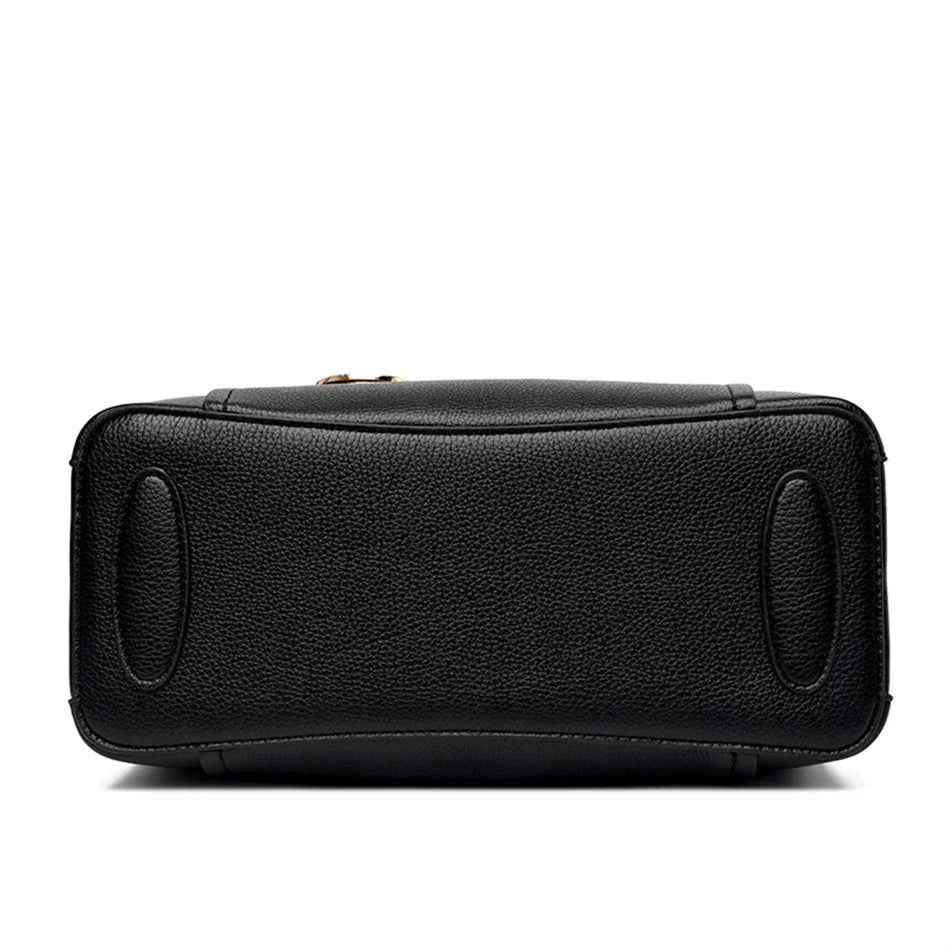 2024 Luxury Women Designer 3 Layers Shoulder Crossbody Sac Ladies Large Capacity Leather Handbags Shopper Brand Messenger Totes - Evallys.com