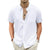 Men's Lightweight Hawaiian Shirts Cotton Linen Breathable Short Sleeve Shirts Vacation Beach Casual Summer Men Tops with Pocket - Evallys.com